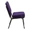 Flash Furniture Hercules Church Chair, 21-1/4 in W 25" L 33" H, Fabric Seat FD-CH0221-4-GV-ROY-GG - alternate 9