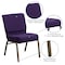 Flash Furniture Hercules Church Chair, 21-1/4 in W 25" L 33" H, Fabric Seat FD-CH0221-4-GV-ROY-GG - alternate 4