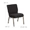 Flash Furniture Hercules Church Chair, Black Back, 21-1/4 in W 25" L 33" H, Fabric Seat FD-CH0221-4-GV-S0806-BAS-GG - alternate 6