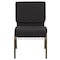 Flash Furniture Hercules Church Chair, Black Back, 21-1/4 in W 25" L 33" H, Fabric Seat FD-CH0221-4-GV-S0806-BAS-GG - alternate 9