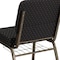 Flash Furniture Hercules Church Chair, Black Back, 21-1/4 in W 25" L 33" H, Fabric Seat FD-CH0221-4-GV-S0806-BAS-GG - alternate 10