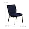 Flash Furniture Hercules Church Chair, Blue Back, 21-1/4 in W 25" L 33" H, Fabric Seat FD-CH0221-4-GV-S0810-BAS-GG - alternate 6