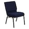 Flash Furniture Hercules Church Chair, Blue Back, 21-1/4 in W 25" L 33" H, Fabric Seat FD-CH0221-4-GV-S0810-BAS-GG - alternate 5