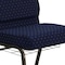 Flash Furniture Hercules Church Chair, Blue Back, 21-1/4 in W 25" L 33" H, Fabric Seat FD-CH0221-4-GV-S0810-BAS-GG - alternate 10
