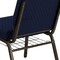 Flash Furniture Hercules Church Chair, Blue Back, 21-1/4 in W 25" L 33" H, Fabric Seat FD-CH0221-4-GV-S0810-BAS-GG - alternate 2