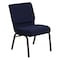 Flash Furniture Hercules Church Chair, Blue Back, 21-1/4 in W 25" L 33" H, Fabric Seat FD-CH0221-4-GV-S0810-GG - alternate 8