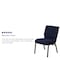 Flash Furniture Hercules Church Chair, Blue Back, 21-1/4 in W 25" L 33" H, Fabric Seat FD-CH0221-4-GV-S0810-GG - alternate 5