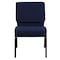 Flash Furniture Hercules Church Chair, Blue Back, 21-1/4 in W 25" L 33" H, Fabric Seat FD-CH0221-4-GV-S0810-GG - alternate 10