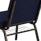 Flash Furniture Hercules Church Chair, Blue Back, 21-1/4 in W 25" L 33" H, Fabric Seat FD-CH0221-4-GV-S0810-GG - alternate 6