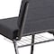 Flash Furniture Hercules Church Chair, Gray Back, 21-1/4 in W 25" L 33" H, Fabric Seat FD-CH0221-4-SV-DKGY-BAS-GG - alternate 2