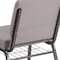 Flash Furniture Hercules Church Chair, Gray Back, 21-1/4 in W 25" L 33" H, Fabric Seat FD-CH0221-4-SV-GYDOT-BAS-GG - alternate 9