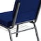 Flash Furniture Hercules Church Chair, Blue Back, 21-1/4 in W 25" L 33" H, Fabric Seat FD-CH0221-4-SV-NB24-BAS-GG - alternate 5