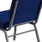 Flash Furniture Hercules Church Chair, Blue Back, 21-1/4 in W 25" L 33" H, Fabric Seat FD-CH0221-4-SV-NB24-GG - alternate 5