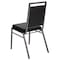 Flash Furniture Black Vinyl Banquet Chair FD-LUX-SIL-BK-V-GG - alternate 9