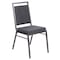 Flash Furniture Dark Gray Fabric Banquet Chair FD-LUX-SIL-DKGY-GG - alternate 8