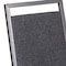 Flash Furniture Dark Gray Fabric Banquet Chair FD-LUX-SIL-DKGY-GG - alternate 10