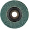 Arc Abrasives 4-1/2" x 7/8" T27 - Flat Face SZA Fiberglass Flap Disc, 60 Grit 10825FF - alternate 1