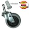 Rubbermaid Commercial Caster, 3 in., PK4 GRFG3421L60000 - alternate 2
