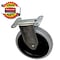 Rubbermaid Commercial Rigid Caster, 5" GRFG4501L10000 - alternate 1