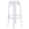 Flash Furniture Transparent Barstool, 29.75"H FH-118-APC2-GG - alternate 3