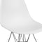 Flash Furniture Elon Chair, White Back, 18-1/4 in W 22-1/2" L 32" H FH-130-CPP1-WH-GG - alternate 3