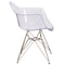 Flash Furniture Alonza Chair, Clear Seat, 24 W 24" L 31.75 H, Polycarbonate, Rubber Seat FH-132-CPC1-GG - alternate 9