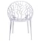 Flash Furniture Specter Series Transparent Stacking Side Chair FH-156-APC-GG - alternate 8