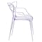 Flash Furniture Clear Stacking Side Chair FH-173-APC-GG - alternate 10