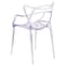 Flash Furniture Clear Stacking Side Chair FH-173-APC-GG - alternate 7