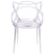 Flash Furniture Clear Stacking Side Chair FH-173-APC-GG - alternate 9
