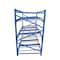 Vestil Starter Gravity Flow Rack, 36 in D, 96 in W, 3 Shelves, Blue FLOW-3-3 - alternate 2
