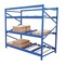 Vestil Starter Gravity Flow Rack, 36 in D, 96 in W, 4 Shelves, Blue FLOW-3-4 - alternate 3