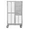 Vestil Folding Security Truck, 2000 lb., 2000 lb Capacity, 44 W x 27 L x 76.5 H, 2 Shelves FST-2744-2 - alternate 4