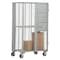 Vestil Folding Security Truck, 2000 lb., 2000 lb Capacity, 44 W x 27 L x 76.5 H, 2 Shelves FST-2744-2 - alternate 7