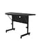 Correll Half Round Deluxe Adjustable Height Flip Top Training Table, High Pressure Laminate Top FT2448HR-07 - alternate 8