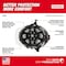 Milwaukee Tool BOLT Yellow Front Brim Safety Helmet - Type 2, Class E 48-73-1323 - alternate 9