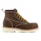 Frye Supply Mens Dark Brown Steel Toe 6 in Waterp, 9 M, 5 H, Dark Brown FR40301 - alternate 2