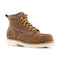 Frye Supply Mens Brown Steel Toe 6 in Waterproof, 6 W, 5 H, Brown FR40302 - alternate 5