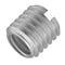 Zoro Select Thin Wall Self Locking Thread Insert, M10-1.50 Int Thrd Sz, Steel EZ-310-M10 - alternate 3