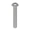 Zoro Select No. 4-40 x 3/4 in Torx Button Standard Machine Screw, Unfinished A286 Stainless Steel ZBM113-286 - alternate 1