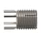 Zoro Select Key Locking Thread Insert, Thin Wall, 4 Keys, M10-1.25 Int Thrd Sz, M14-1.50 Ext Thrd Sz, 10 PK 217-076555 - alternate 5
