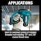 Makita 12V max CXT Brushless Threaded Rod Cutter CS01Z - alternate 7