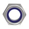 Zoro Select Nylon Insert Lock Nut, M36-4.00, 18-8 Stainless Steel, Not Graded, Plain, 36 mm Ht NL5X03600 - alternate 3