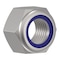Zoro Select Nylon Insert Lock Nut, M36-4.00, 18-8 Stainless Steel, Not Graded, Plain, 36 mm Ht NL5X03600 - alternate 5