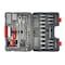 Crescent 142 Piece 1/4", 3/8" & 1/2" Drive 6 & 12 Point Standard & Deep SAE/Metric Mechanics Tool Set CTK142C - alternate 1