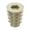 Zoro Select Hex Drive Threaded Insert, No. 10-24 Int Thrd Sz, 33/64 in L, 3/8 in Dia., Zinc Alloy, Plain, 50 PK 901024-13-PK50 - alternate 1