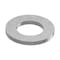 Zoro Select Flat Washer, Fits Bolt Size No. 12, Steel, Not Graded, Zinc Plated Finish, 40 PK U38205.021.0001 - alternate 1