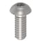 Zoro Select No. 10-24 x 1/2 in Torx Button Standard Machine Screw, Unfinished A286 Stainless Steel ZBM228-286 - alternate 1
