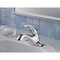 Delta Single Handle Centerset Lavatory Faucet, 4" Mount, Chrome 3-hole 4" installation Hole 520LF-HDF - alternate 2