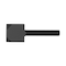 Zoro Select Thumb Screw, No. 10-24 Thread Size, Wing/Spade, Black Oxide Steel, 1/2 in Head Ht, 1 in Lg Z1085 - alternate 5
